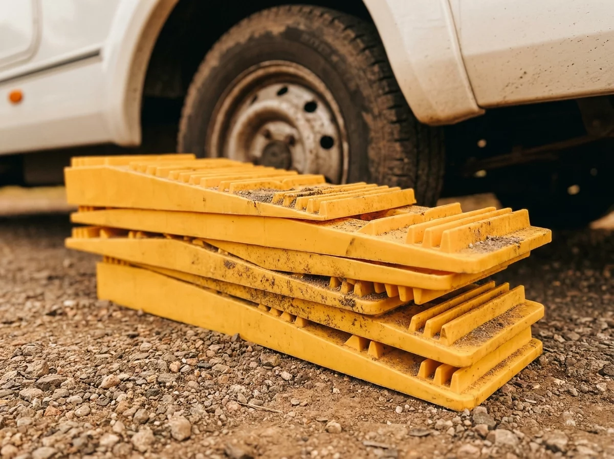 Cales de nivellement pour camping-car